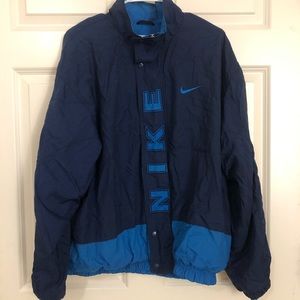 Vintage Blue Nike Windbreak